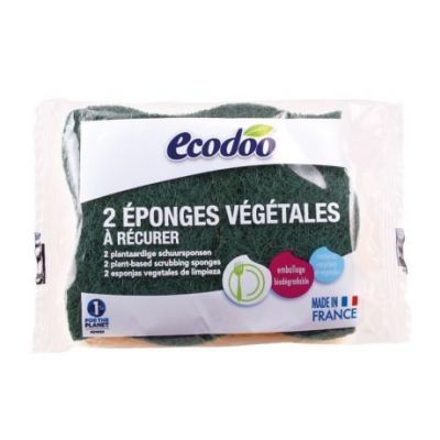 Ecodoo Organic Scouring Sponge 2 units