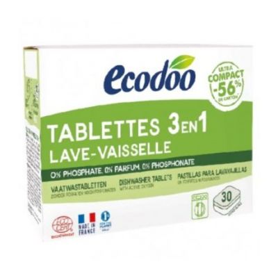 Dishwasher Machine 3in1 Eco 30 Ecodoo Tablets