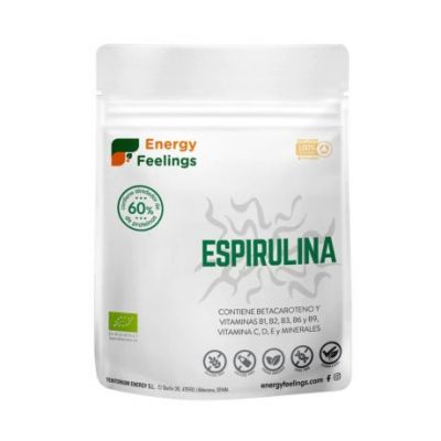 Espirulina en Polvo SinGluten Eco Vegan 200g Energy Feelings