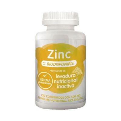 Zinc biodisponible 500mg 120comp Sentiments énergétiques