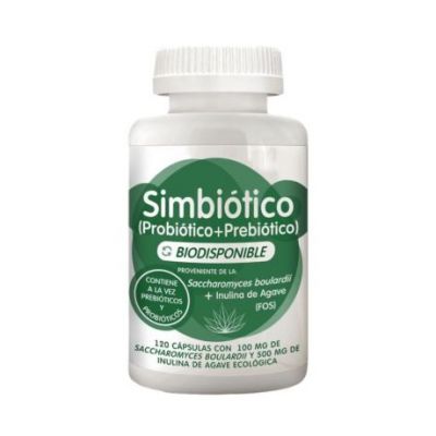 Symbiotique Saccharomyces Boulardi Inuline 120caps Sentiments énergétiques