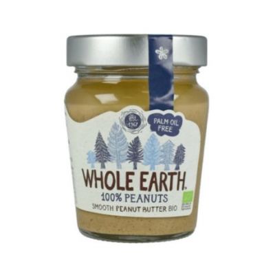 Crema de Cacahuetes Smooth SinGluten Bio 227g Whole Earth