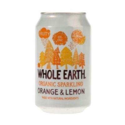 Arancia e Limone Biologica Senza Zucchero 330ml Terra Intera