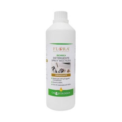 Recharge Détergent Assainissant Surface Spray 500ml Flora