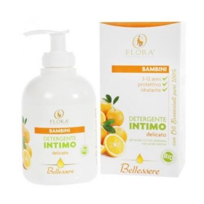 Gel Intimo niños y niñas de 3 a 12 años Bio 250ml Flora