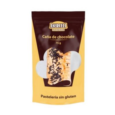 Gluten Free Chocolate Cane 75g Aserceli