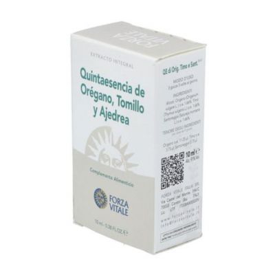 Quinta Essence of Thyme Oregano Savory 10ml Forzavitale