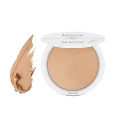 Crema in polvere per trucco 02 Abbronzata Bio 10,5 g Lavera