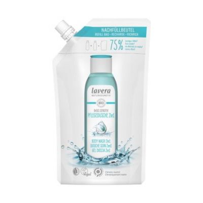 Recarga Gel de Ducha Champu Bio 500ml Lavera
