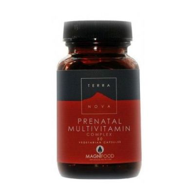 Multinutriente Prenatal SinGluten Vegan 50caps Terra Nova