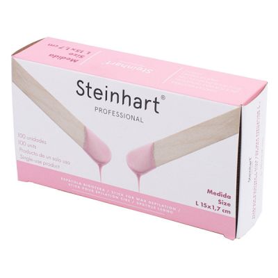 ESPATULA BIGOTERA MADERA 15 cms (caja 100 uds)