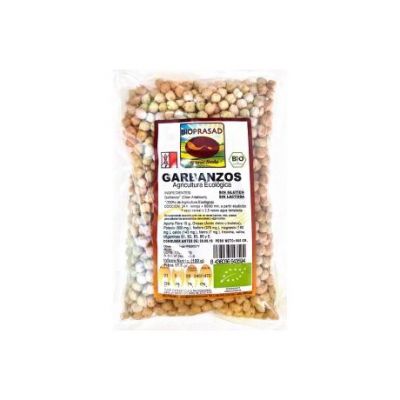 Organic Gluten Free Chickpeas 500g Bioprasad