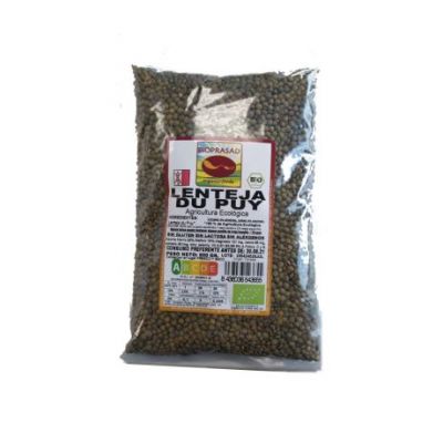 Lenticchie Du Puy senza glutine biologiche 500g Bioprasad
