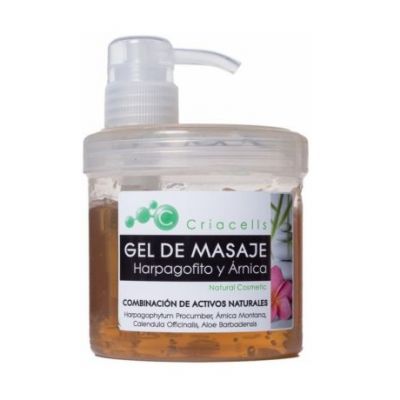 Gel Masaje Harpagofito y Arnica Relajante 500ml Criacell
