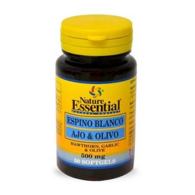 Biancospino Aglio e Oliva 500Mg 50 Perle Nature Essential