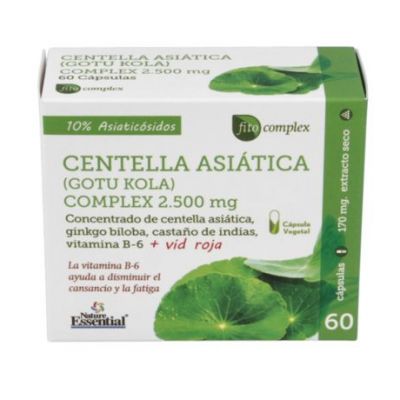 Centella Asiatica Complex 1000Mg 60comp Nature Essential