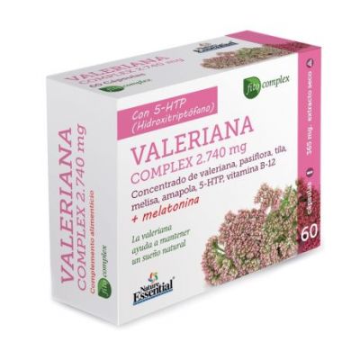 Complexe de Valériane 2740Mg 60caps Nature Essential