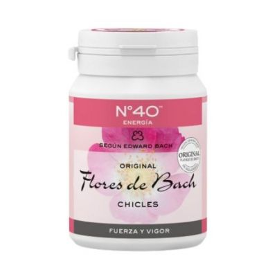 Bach Flowers Chewing Gum N 40 Energia 40gums Lemon Pharma