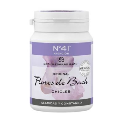 Flores de Bach Chicles N 41 Concentracion 40chicles Lemon Pharma