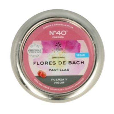 Pastillas Flores de Bach N40 SOS Energia Lemon Pharma