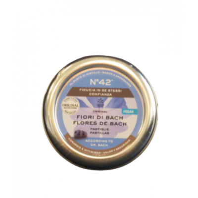 Pastillas Flores de Bach N42 SOS Autoconfianza SinGluten Vegan 35 Lemon Pharma