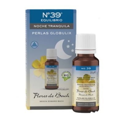 N 39 Notti Tranquille Perle Bio Globulix 20g Fiori di Bach originali