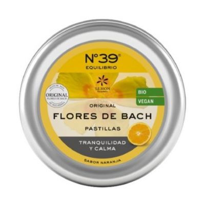 N 39 Bach Flower Pills Tranquility and Calm Bio Vegan 45g Lemon Pharma