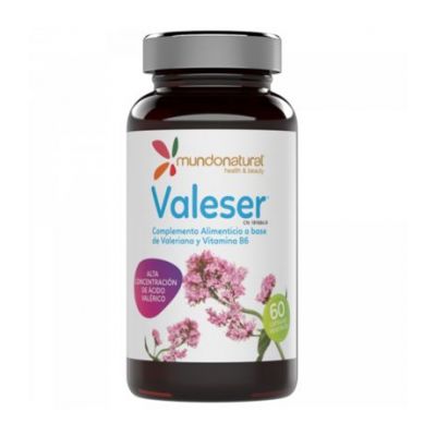 Valeser Extracto de Valeriana 450Mg 60caps Mundonatural