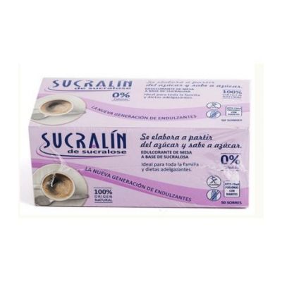 Edulcorante SinGluten 50 Sobres Sucralin