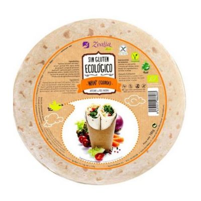Wrap Quinoa Gluten Free Eco Vegan 120g Zealia