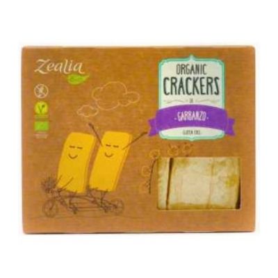 Bio Vegan Gluten-Free Chickpea Crackers 120g Zealia