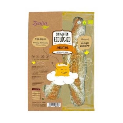 Gluten-Free Buckwheat Baguette Eco Vegan 250g Zealia