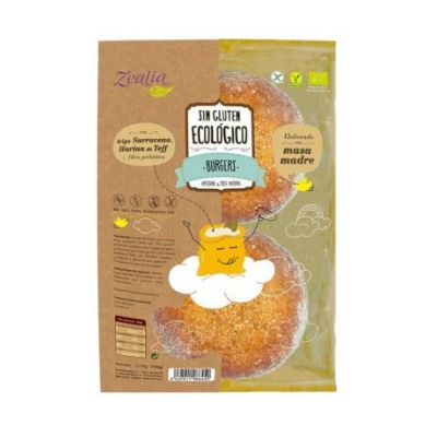 Pane Per Hamburger Eco Vegan Senza Glutine 180g Zealia
