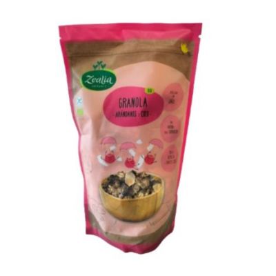 Granola Mirtilli e Cocco Senza Glutine Eco Vegan 300g Zealia