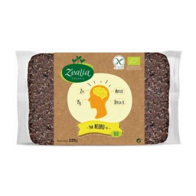 Neuro Eco Gluten Free Vegan Protein Bread 220g Zealia
