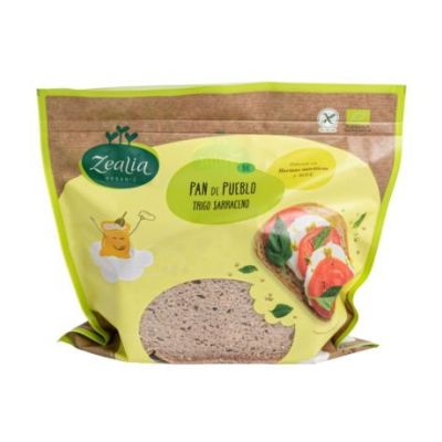 Organic Buckwheat Pueblo Bread 330g Zealia