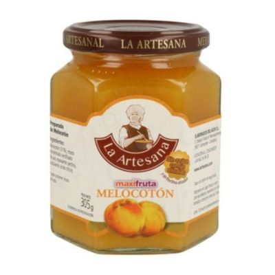 Mermelada de Melocoton SinAzucar 305g La Artesana