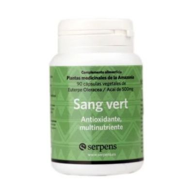 Sang Vert Açai Gluten Free Vegan 90caps Serpens