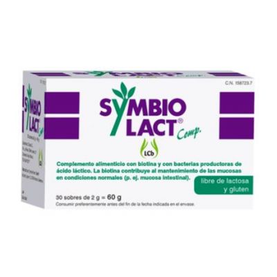 SymbioLact Comp SinGluten 30 sobres LCB Cobas