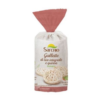 Frittelle di Riso e Quinoa Eco Gluten Free Vegan 100g Sarchio