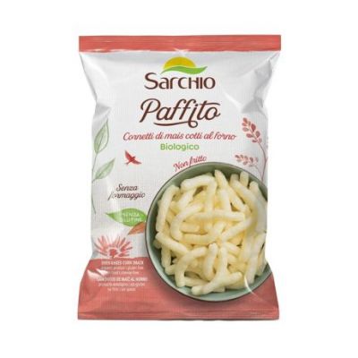 Corn Hooks Paffito Gluten Free Eco 45g Sarchio