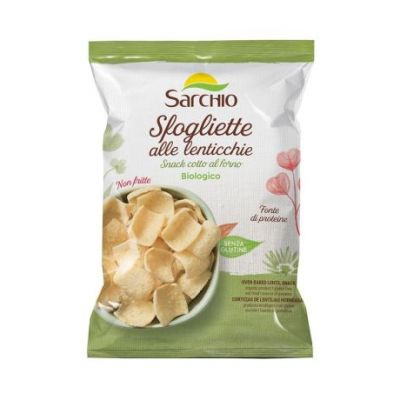 Gluten-Free Lentil Rinds Eco Vegan 50g Sarchio