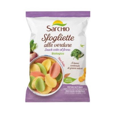 Eco Gluten-Free Vegetable Chips 55g Sarchio