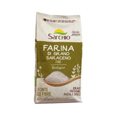 Harina Trigo Sarraceno SinGluten Eco 500g Sarchio