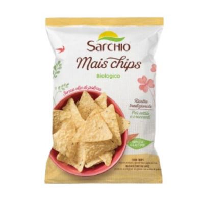 Nachos Mais Gluten Free Eco Vegan 75g Sarchio