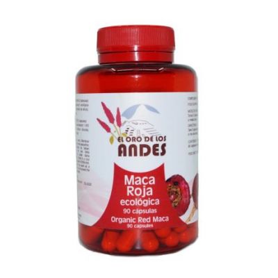 Maca Roja Bio 90caps El Oro De Los Andes