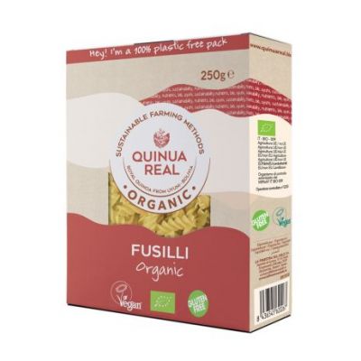 Espirales Fusilli de Arroz y Quinoa SinGluten Bio Vegan 250g Quinua Real