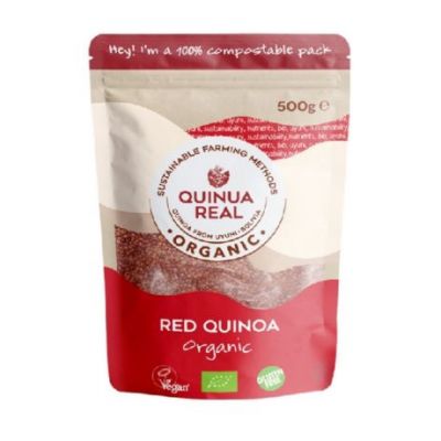 Quinoa Roja en Grano SinGluten Bio Vegan 500g Quinua Real