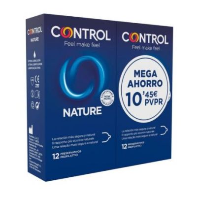Pack Épargne Préservatifs Nature 2boîtesx12 unités Contrôle