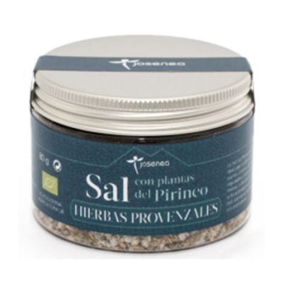 Barattolo Di Sale Con Piante Erbe Provenzali Biologiche 80gr Josenea